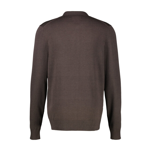 Lerros Heren trui 2685242 787 timber brown Lerros Polo 2685242 787TimberBrown large