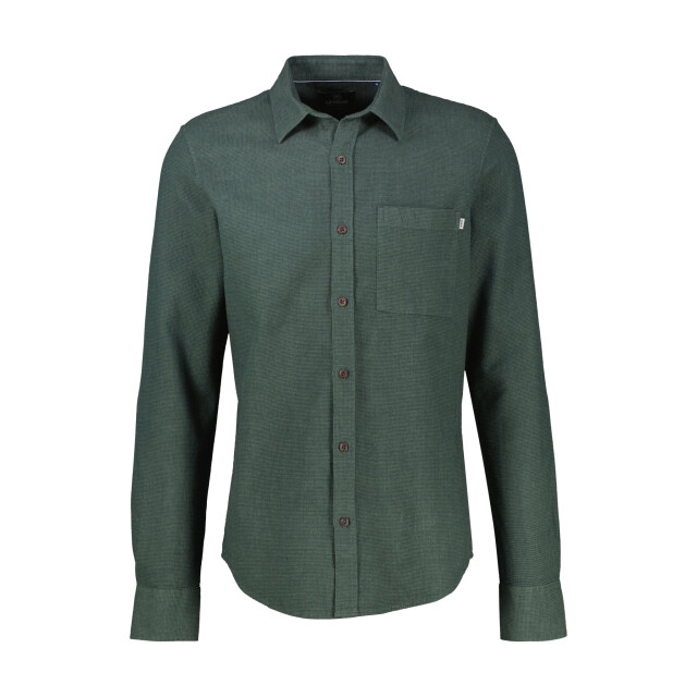 Lerros Heren overhemd 2681085 664 cedar green Lerros Overhemd 2681085 664CedarGreen large