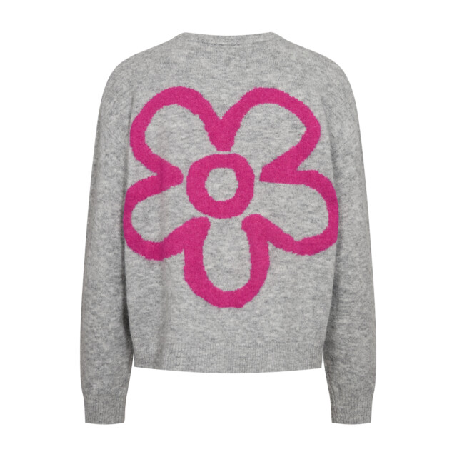 Free Quent Fqnomas-cardigan med.grey fuch FQNomas-cardigan Med.grey Fuch large