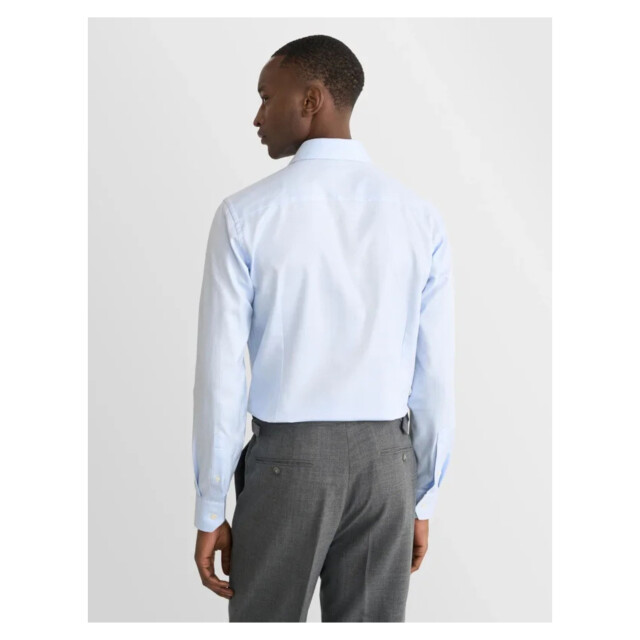 Eton Herringbone signature twill lange mouw overhemden 100015800 100015800 large