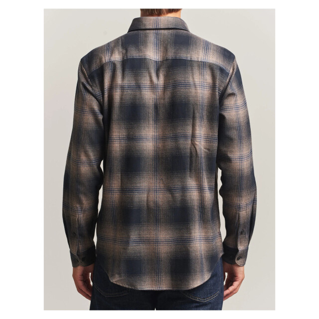 Eton Plaid check flannel lange mouw overhemden 100015755 100015755 large