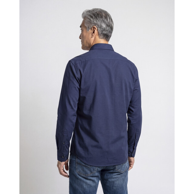 Campbell Casual overhemd donker 107638-001-L large