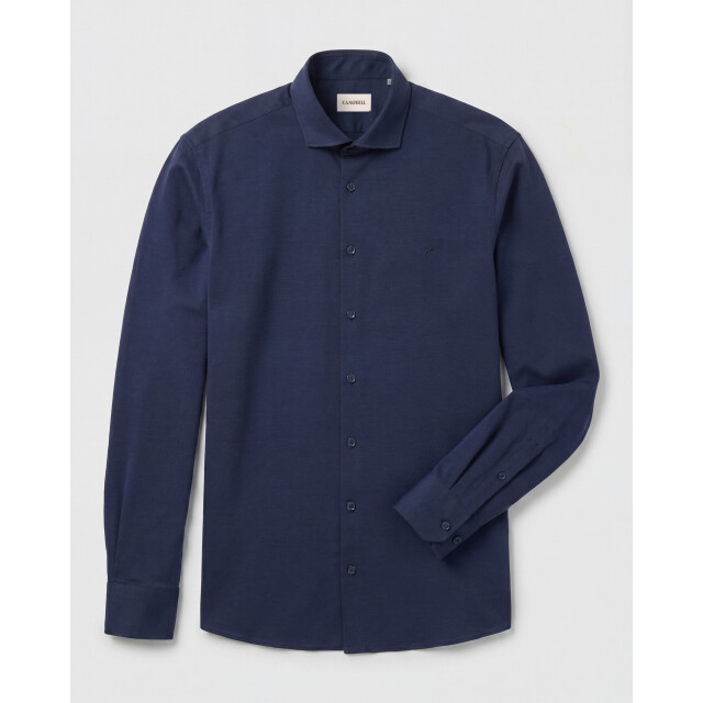 Campbell Casual overhemd donker 107638-001-L large