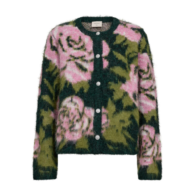 Free Quent Fqlippi-cardigan flower green FQLippi-cardigan flower green large