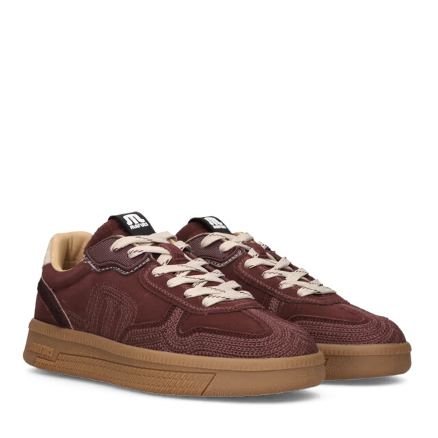 Maruti Yale embroidery bordo lage sneakers dames 66.1844.05-F36 large