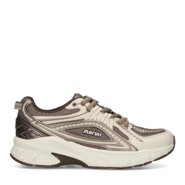 Maruti Nola leather off white almond lage sneakers dames 66.1895.01 V78 large