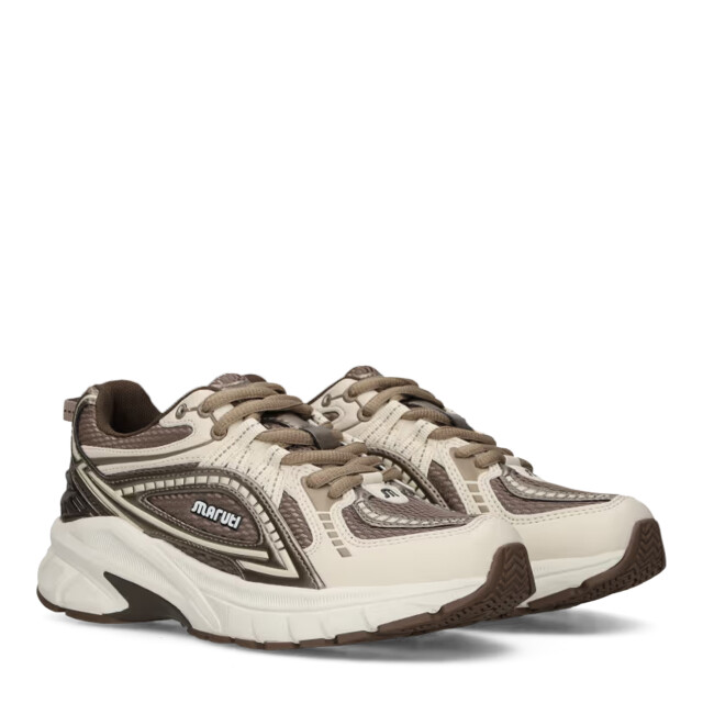 Maruti Nola leather off white almond lage sneakers dames 66.1895.01 V78 large