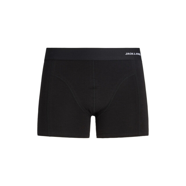 Jack & Jones Heren boxershorts trunks jaccomo bamboe effen 3-pack donkergroen/blauw/zwart 12300848-Pine Grove large