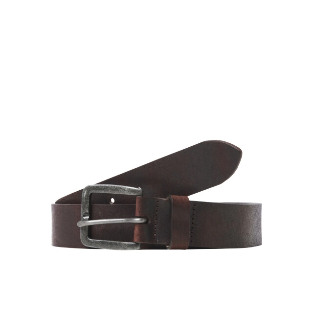 Jack & Jones Heren riem jacvictor leer donker 12152757-Black Coffee large