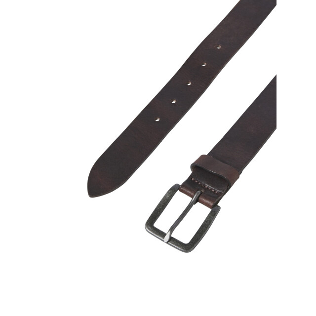 Jack & Jones Heren riem jacvictor leer donker 12152757-Black Coffee large
