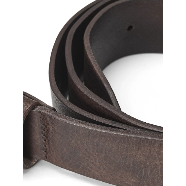 Jack & Jones Heren riem jacvictor leer donker 12152757-Black Coffee large