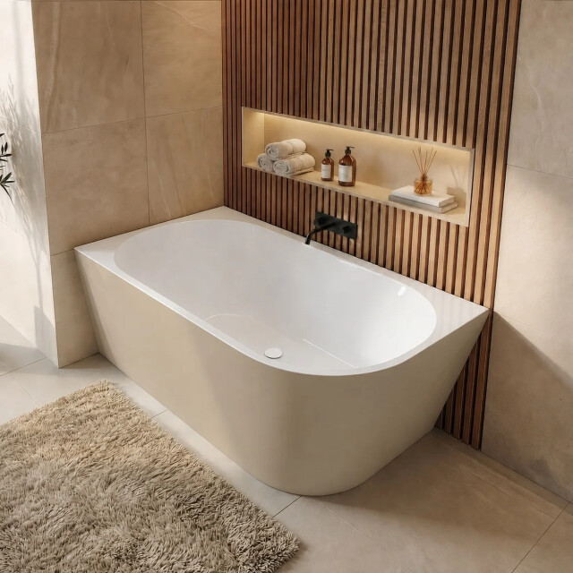 Badplaats Ligbad isia 170 x 78 x 60 cm – hoekbad – – rechts 3690903 large