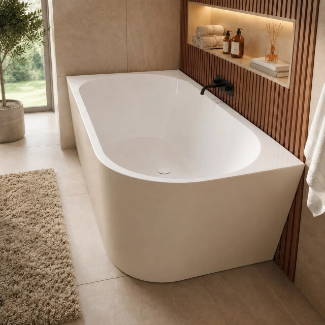 Badplaats Ligbad isia 170 x 78 x 60 cm – hoekbad – – rechts 3690903 large