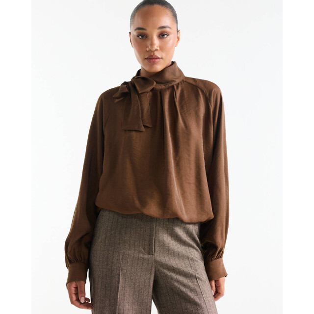 Jansen Amsterdam Blouse lange mouw iris w26 JANSEN Amsterdam Blouse lange mouw IRIS W26 large