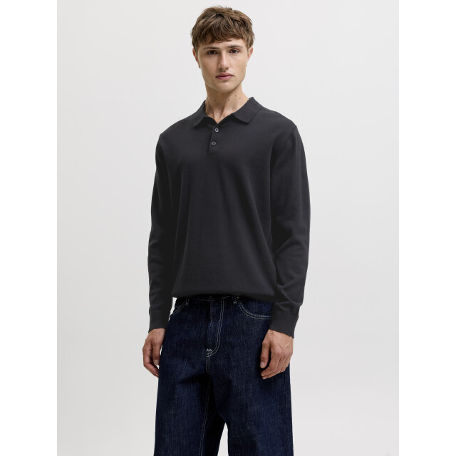 Jack & Jones Jjebasic knit ls polo sn 12298384 large