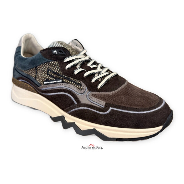 Floris van Bommel De Zager 03.14 Sneakers Bruin De Zager 03.14 large