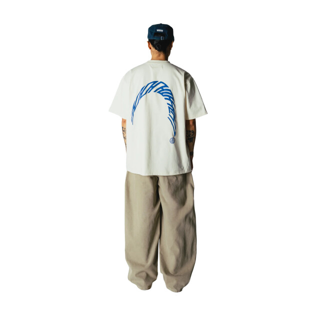 Woodbird baine warp tee 2626-416 cobalt blue 05011.112.0118 large