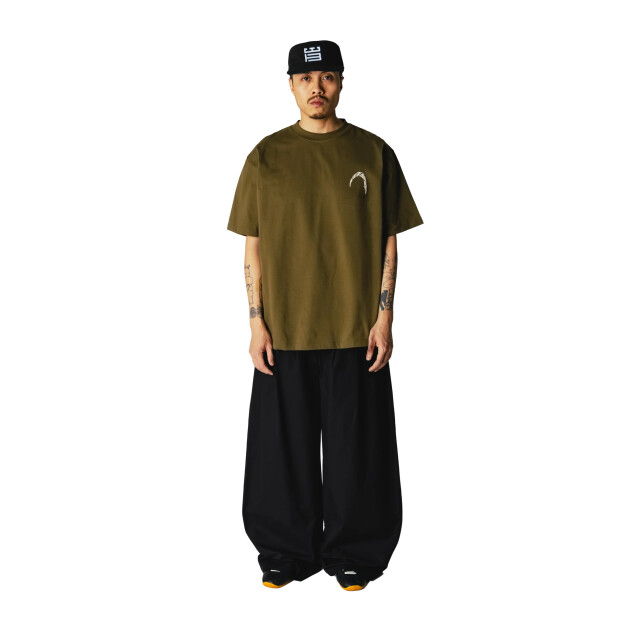 Woodbird baine warp tee 2626-416 dark olive 05011.368.0019 large
