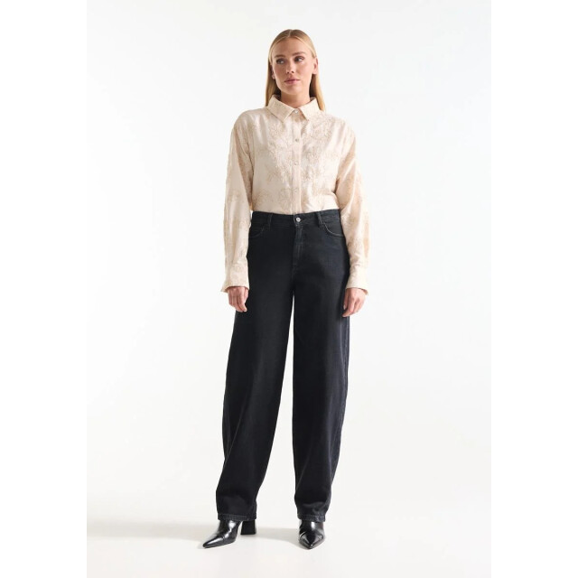 Jansen Amsterdam Bibi blouse sand Bibi large