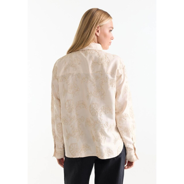 Jansen Amsterdam Bibi blouse sand Bibi large
