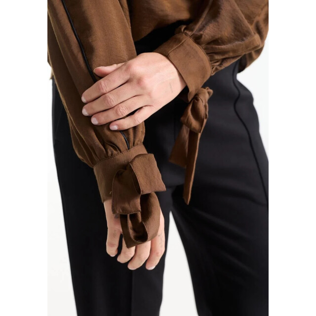 Jansen Amsterdam Indie blouse w26-000180 camel W26-000180 large