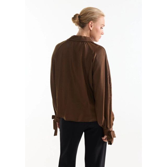 Jansen Amsterdam Indie blouse w26-000180 camel W26-000180 large