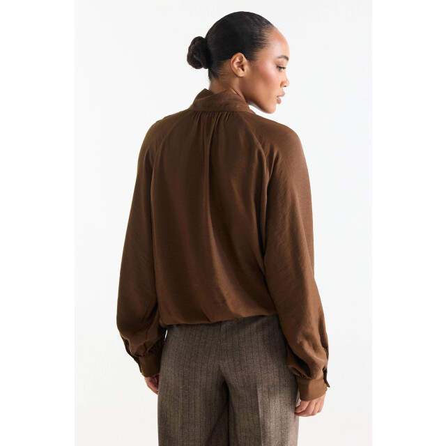 Jansen Amsterdam Iris blouse camel iris large
