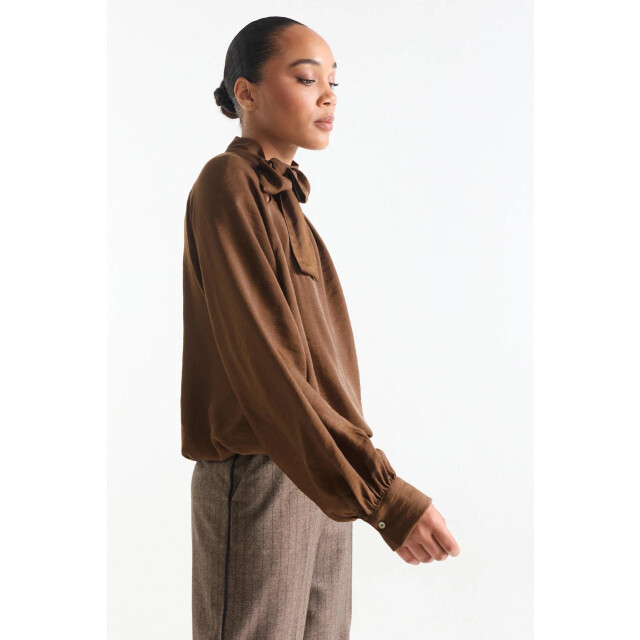 Jansen Amsterdam Iris blouse camel iris large