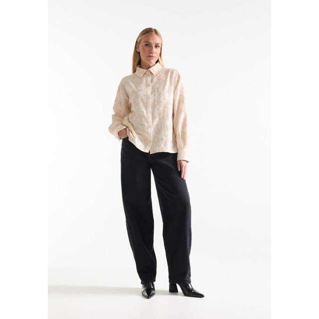 Jansen Amsterdam Bibi blouse sand Bibi large