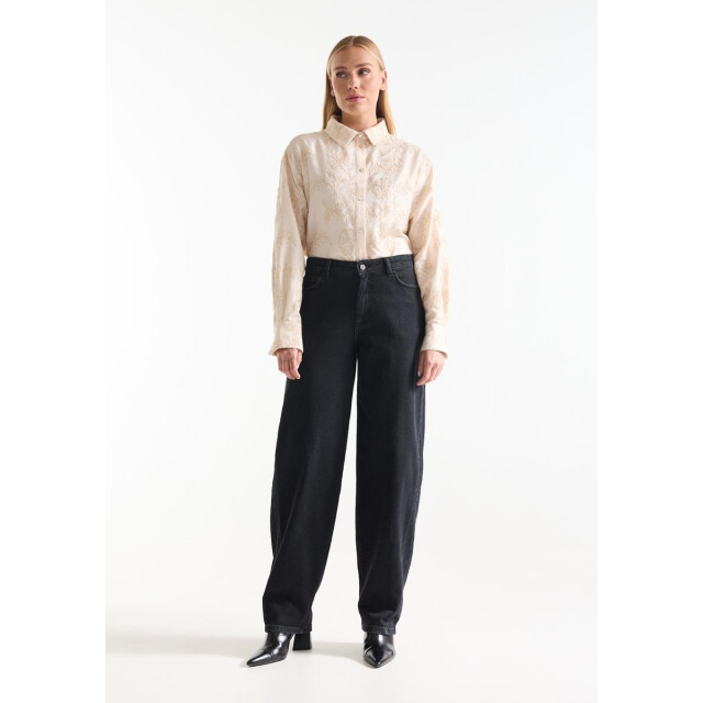 Jansen Amsterdam Bibi blouse sand Bibi large