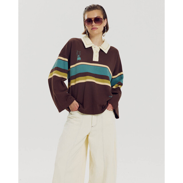 Harper & Yve Top lange mouw aw6y503 pollie Harper & Yve Top lange mouw AW6Y503 POLLIE large