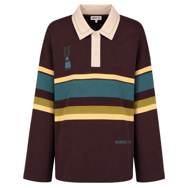 Harper & Yve Top lange mouw aw6y503 pollie Harper & Yve Top lange mouw AW6Y503 POLLIE large