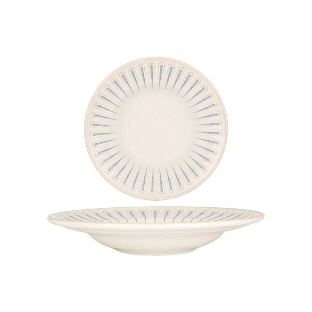 Rinart Pastabord sierra porselein 27 cm (400cc) set van 2 3691839 large