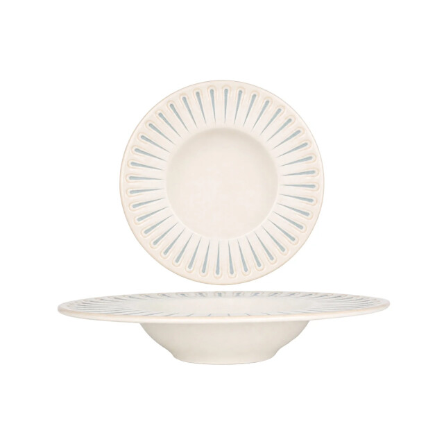 Rinart Pastabord sierra porselein 28 cm (400cc) set van 2 3691838 large