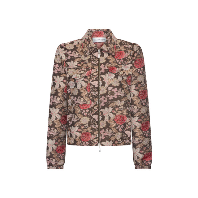 Helena Hart 7848 blazer riga bloem aster choco 7848 large