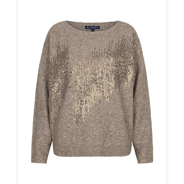 Red Button Trui srb5006 sequin clay SRB5006 Sequin - Clay large
