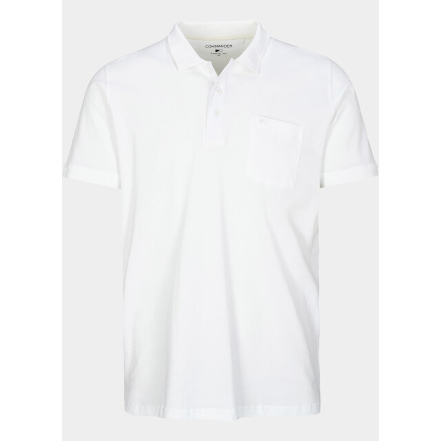 Commander Flag polo heren 214008358/101 211614 large