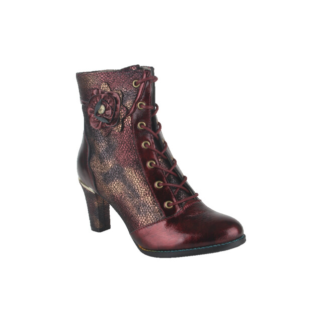 Laura Vita Alcbaneo 173 wine dames veterboots gekleed Laura Vita ALCBANEO 173 Wine large