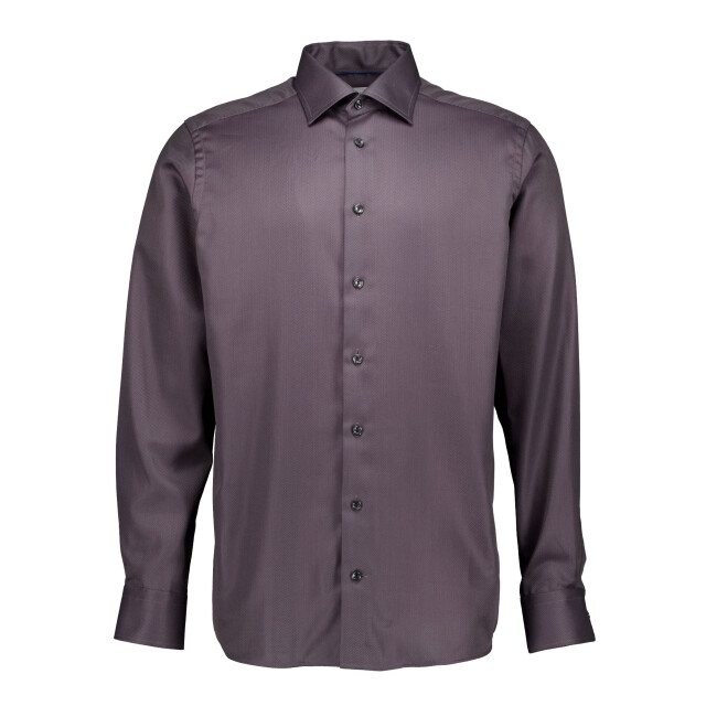 Eton Herringbone signature twill lange mouw overhemden 100015800 100015800 large