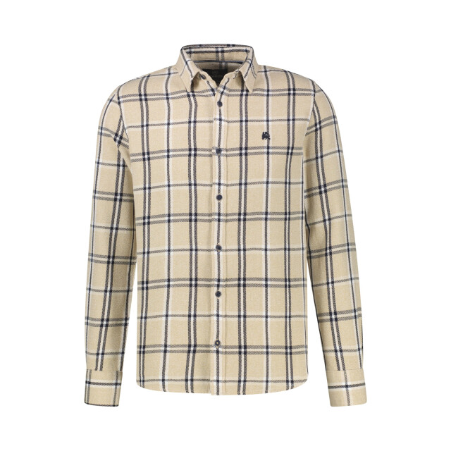Lerros Heren overshirt 2691086 139 gravel Lerros Overhemd 2691086 139GravelBeige large