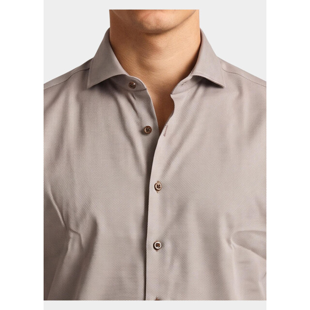R2 Amsterdam Overhemd heren knitted herringbone shirt 134.wsp.011/045 211361 large