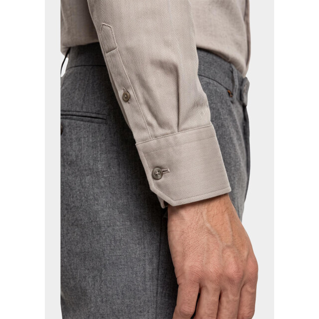 R2 Amsterdam Overhemd heren knitted herringbone shirt 134.wsp.011/045 211361 large