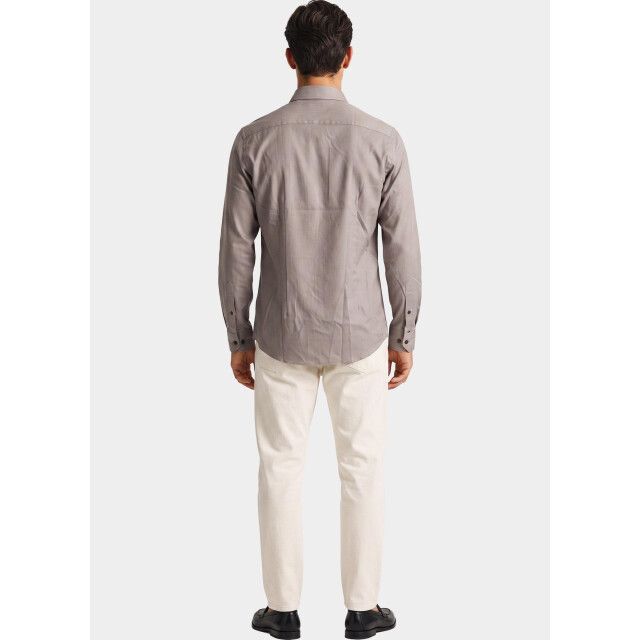 R2 Amsterdam Overhemd heren knitted herringbone shirt 134.wsp.011/045 211361 large