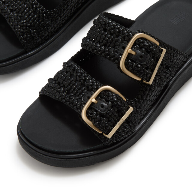 FitFlop Gen-ff woven two-bar slides A9X large