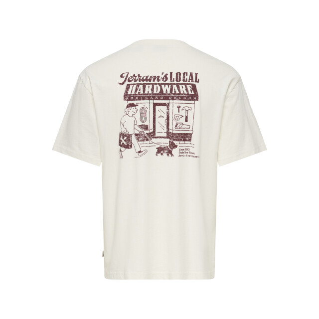 Only & Sons Only & sons milo fixworks relaxed fit t-shirt 22039582 large