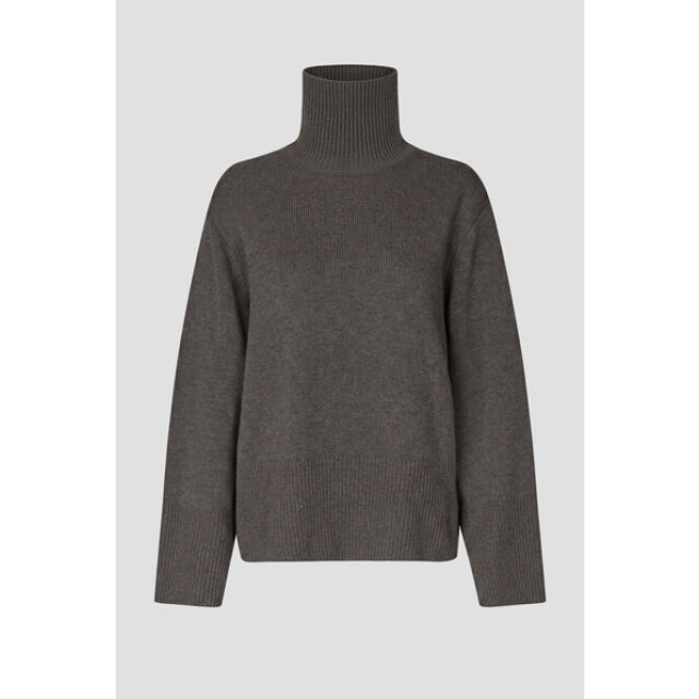 Second Female 59195 alpha knit t-neck 8004 black olive 06711.840.0017 large