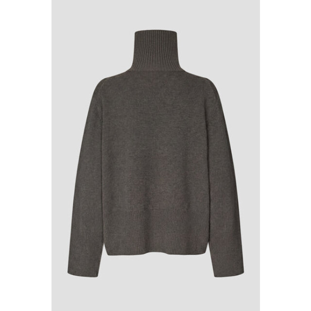 Second Female 59195 alpha knit t-neck 8004 black olive 06711.840.0017 large