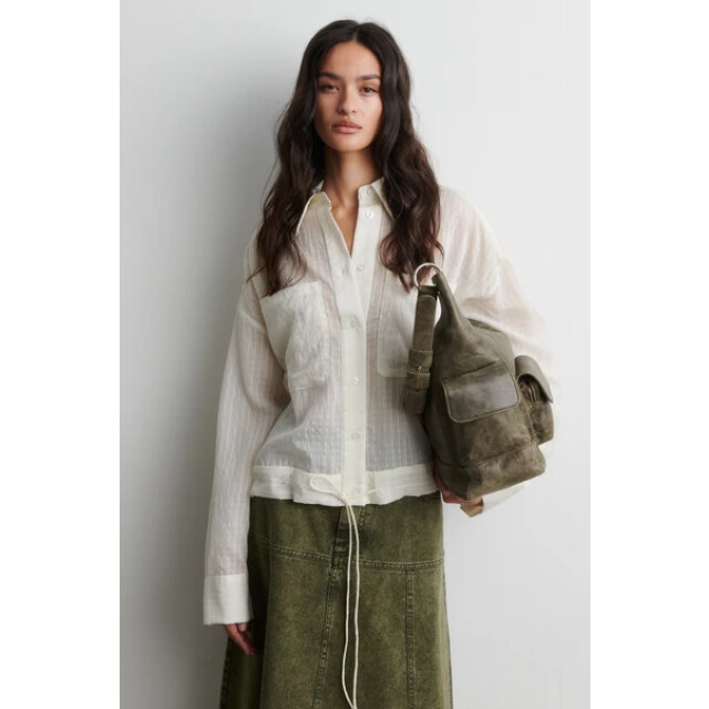 Second Female 60981 valaia shirt 1027 egret 06615.198.0275 large