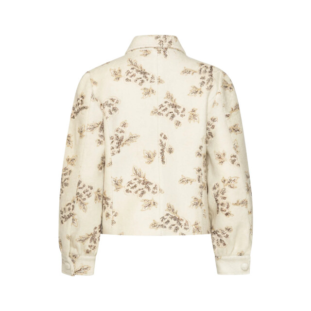 Smashed Lemon Ivoorkleurig jasje met geborduurde paillettendetails | 8718679058704 large