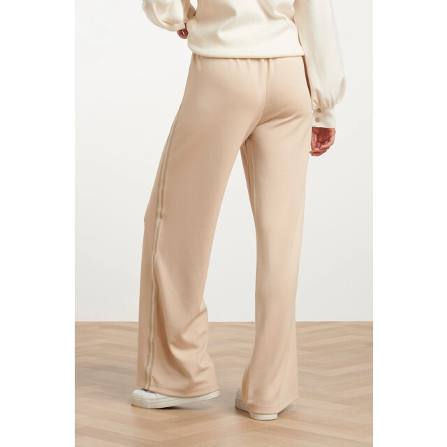 Smashed Lemon Wide leg broek met comfortabele tailleband | 8718679063340 large
